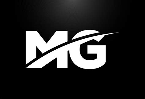 Initial Letter M G Logo Design Vector Graphic Alphabet Symbol For