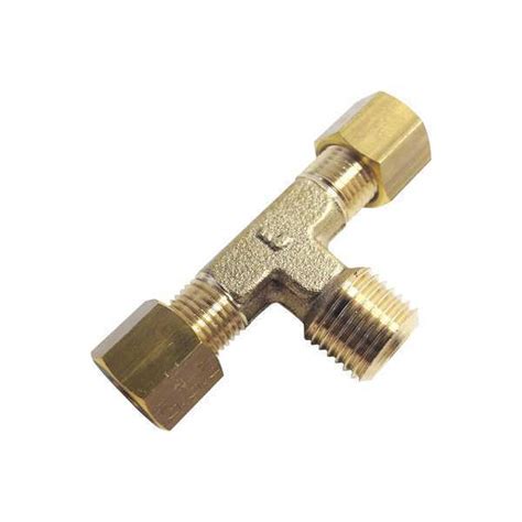 Parker Brass Metric Compression Fitting 0108 12 17 Zoro