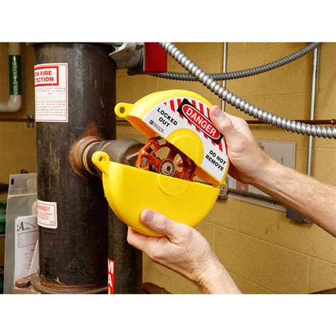 Absperrvorrichtung F R Durchgangsventile Lockout Tagout Leymann