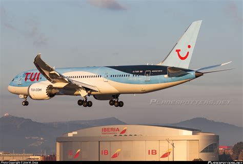 G Tuid Tui Airways Boeing Dreamliner Photo By Jose M Deza Id