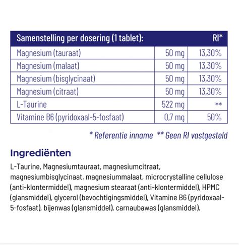 Vitakruid Magnesium Complex Tabletten Puur Vrouw