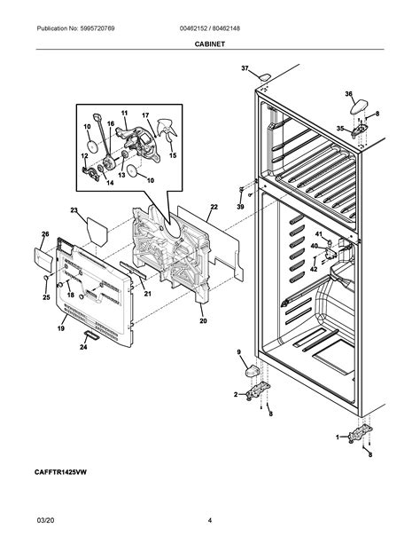 Kenmore Refrigerator Parts Diagram Breakdown Wiring Diagram