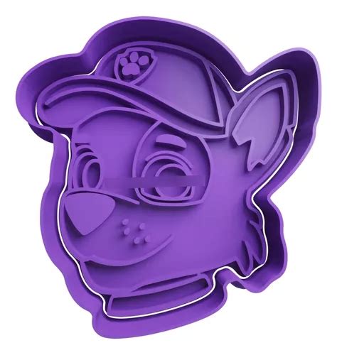 Cortador De Galletas Cabeza De Rocky De Paw Patrol Cm Mercadolibre