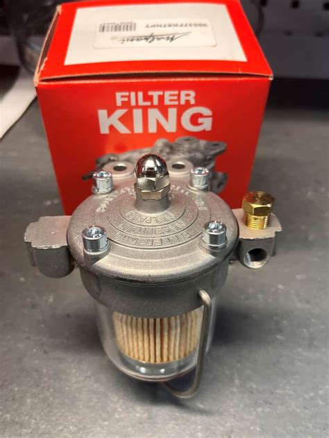 Malpassi Filter King Druckregler Mm Vergaser Npt Anschluss