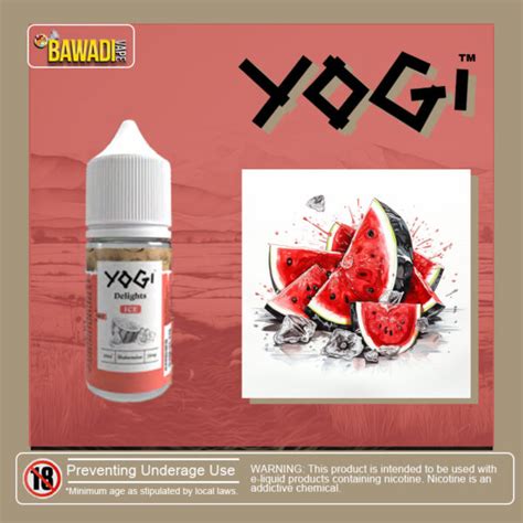 Yogi Delights Salt Nic Watermelon Ice Ml Bawadi Vape Dubai Uae