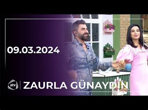 Zaurla Günaydın Damla Ülvi Qılınc 09 03 2024 YouTube