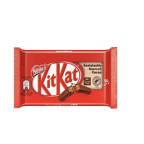 Nestle KitKat 4 Finger Milk Chocolate Bar 41 5g DealzDXB