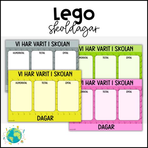 Lego Vi räknar skoldagar Teach Academy