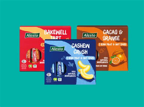 Alesto Raw Fruit And Nut Bars Lidl Great Britain Specials Archive