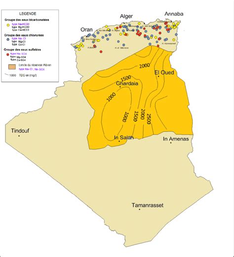 Localisation Et Caract Ristiques Chimiques Des Ressources G Othermiques