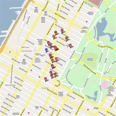 Lincoln Center Nyc Map - Table Rock Lake Map