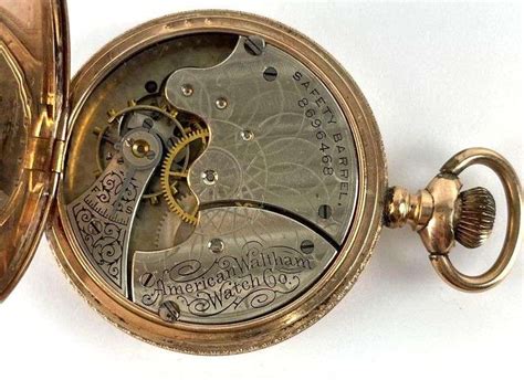 Antique American Waltham Watch Co K Year Gold Filled Double