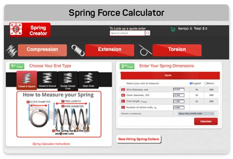 Extension Spring Design Technical Information