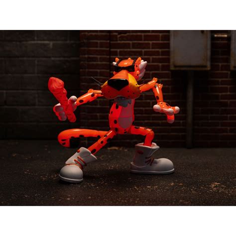 Jada Cheetos Chester Cheetah Flamin Hot Glow In The Dark 6 Inch Action Figure Project Action