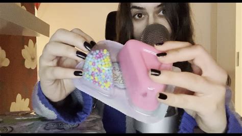 Asmr Slime Unboxing Tapping Gripping Scratching Tracing Mouth Sounds Youtube