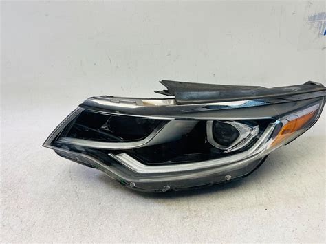 Kia Optima Headlight Halogen W Led Drl Left Lh Driver Side