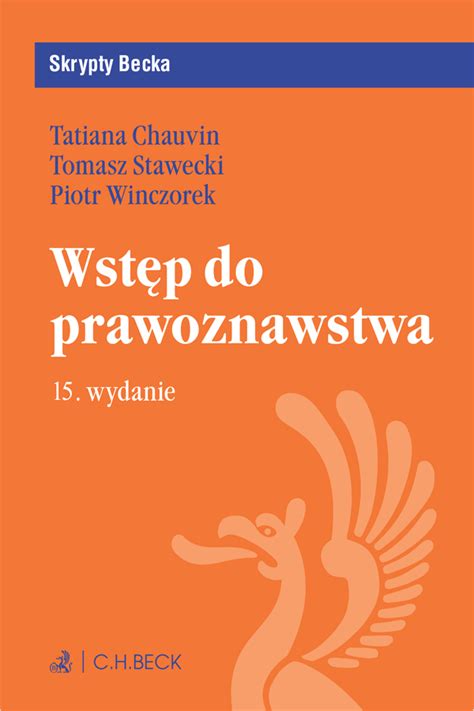 Wstęp do prawoznawstwa z testami online Wydanie 15 2023 Tatiana