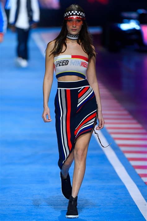 Bella Hadid At Tommy Hilfiger Spring Summer Runway Show In Milan