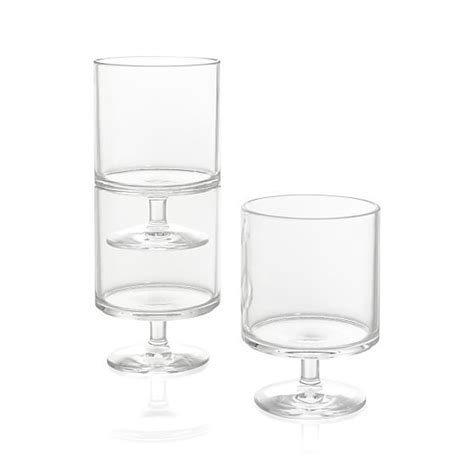 Stacking Acrylic Clear Wine Glass Acrylic Wine Glasses Acrylic Glassware Acrylic Glasses