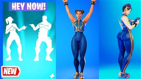 Fortnite Hey Now La Skin Con Mas Trasero Chun Li Se Muestra Con