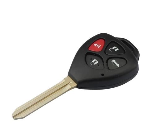 Carcasa Llave Control Toyota Corolla Fortuner 4 Botones Mercado Libre