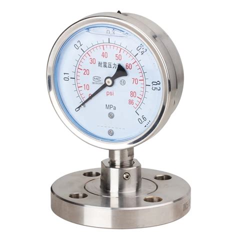 Diaphragm Seal Pressure Gauge