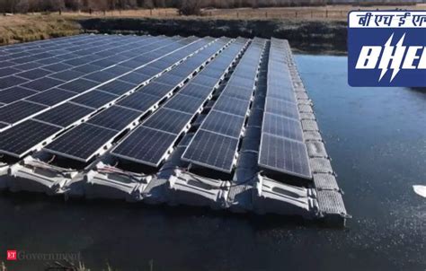 Engineering Psu Bhel Commissions 100 Mw Floating Solar Pv Plant In