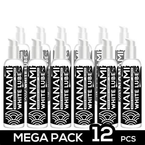 Pack Lubricante Blanco Cremoso Imitaci N Al Semen Base Agua Vegano