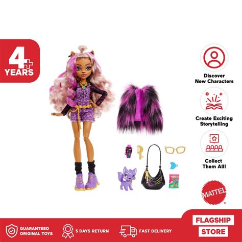 Jual Monster High Clawdeen Wolf Doll Mainan Boneka Anak Perempuan