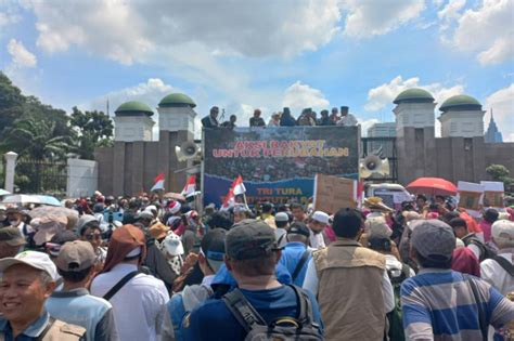 Massa Aksi Desak Dpr Gunakan Hak Angket Telisik Kecurangan Pemilu