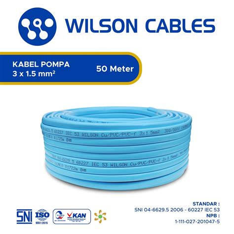 Jual Wilson Cables Kabel Pompa Nymhy X Mm Meter Kabel