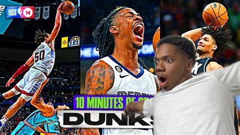 I’m Drooling Lol🤣🔥 Nba Dunks But They Keep Getting More And More Nasty 🤢 Reaction Nba Dunks