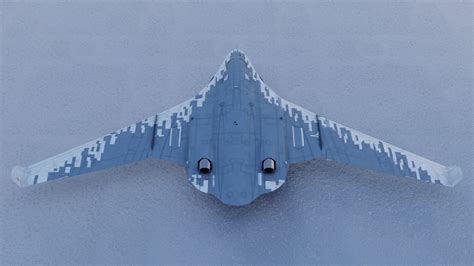 Tupolev PAK DA Envoy - 3D Model by NETRUNNER_pl