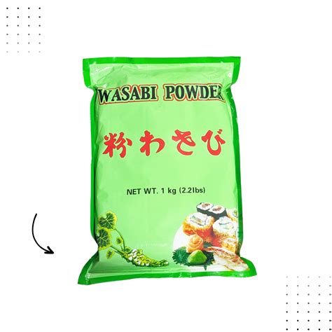 Wasabi Powder 1kg Bm Market