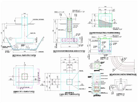 Base Para Poste De Luz En AutoCAD Descargar CAD 259 24 KB Bibliocad