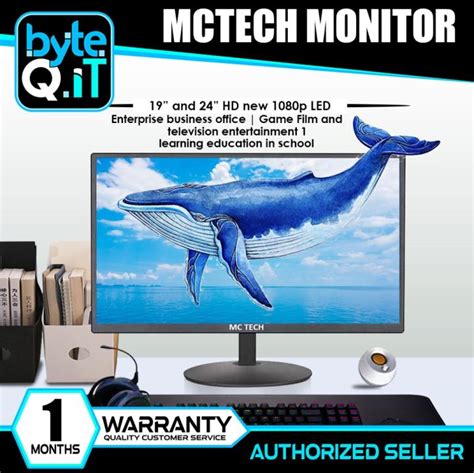 MCTECH Computer monitor CCTV Monitor For PC For CCTV 60HZ 1366*768 1920 ...