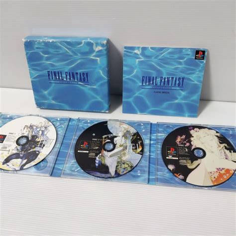 Playstation Final Fantasy Collection Japanese Ps1 Game Very Good