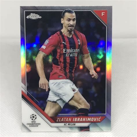 Yahoo Refractor Zlatan Ibrahimovic Topps