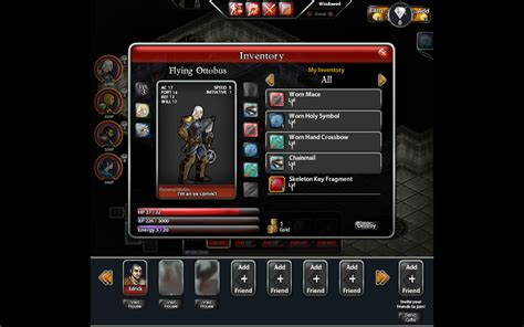 Screenshot of Dungeons & Dragons: Heroes of Neverwinter (Browser, 2011) - MobyGames