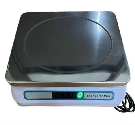 Mild Steel Electronic Digital Weighing Scale For Business Use 200 Kg