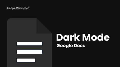 C Mo Habilitar El Modo Oscuro En Google Docs Para Android Y La Web Es