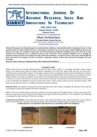 Mud Architecture | PDF