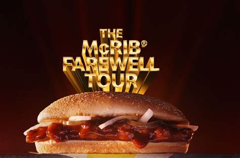 Does The Farewell Tour Mean That The Mcrib Leaving The Mcdonalds Menu