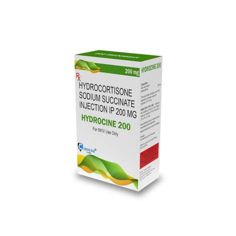 Hydrocortisone 200 Mg Injection At Rs 75 97 Vial Pharmaceutical