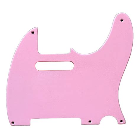 Shell Pink Vintage Tele Standard Style Pickguard Whitestork Guitars