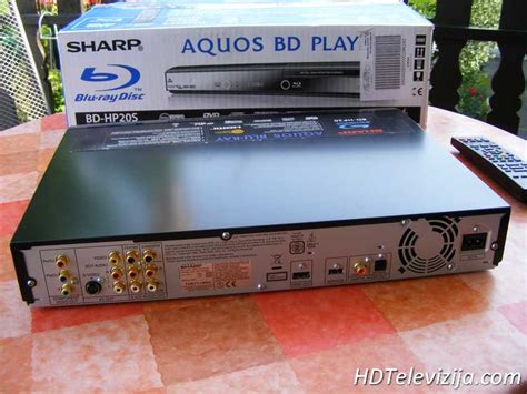 Hands On Sharp Aquos BD HP20S Blu Ray Player Dio 1 HD Televizija