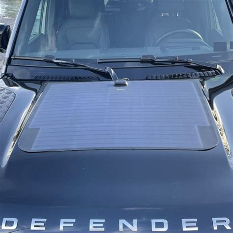 Bonnet Solar panel - Land Rover Defender (2020-present) 90-Watt ...