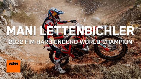 Manuel Lettenbichler Fim Hard Enduro Season Recap Ktm Youtube