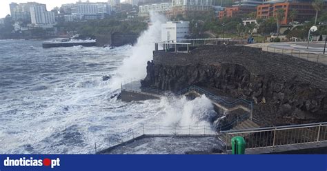 Arquipélago da Madeira sob aviso amarelo para chuva vento e agitação