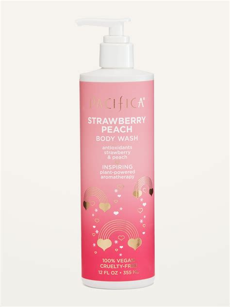 Pacifica Strawberry Peach Body Wash Old Navy